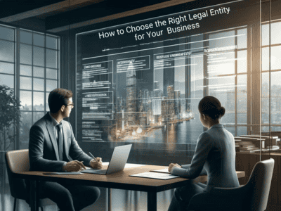 How to Choose the Right Legal Entity for Your Business