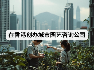 在香港创办城市园艺咨询公司